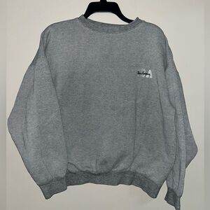 VTG‎ 90s FOTL Boss America Embroidered Pullover Crewneck Sweatshirt Faded L